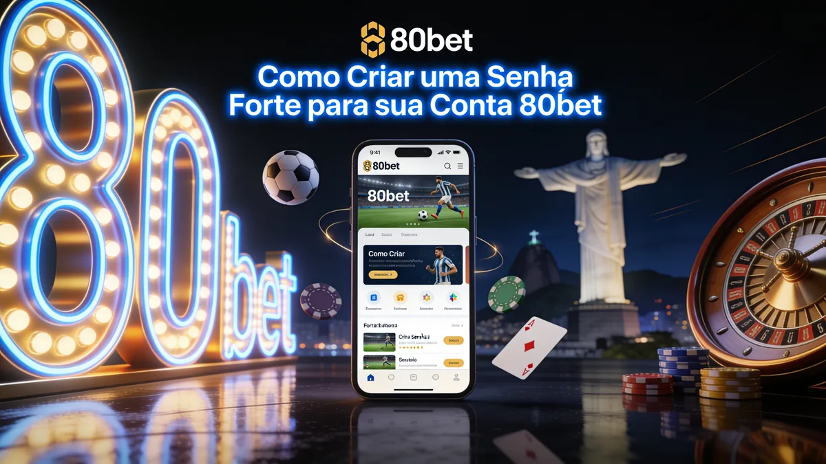 Como Criar uma Senha Forte para sua Conta 80bet: guia de 80bet para jogadores no Brasil